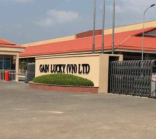 NHÀ MÁY GAIN LUCKY VIỆT NAM