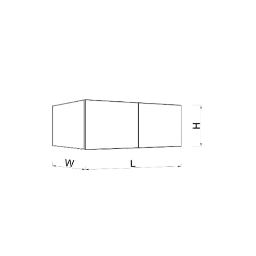 Tủ đồ khô trên tủ lạnh KL2Q
