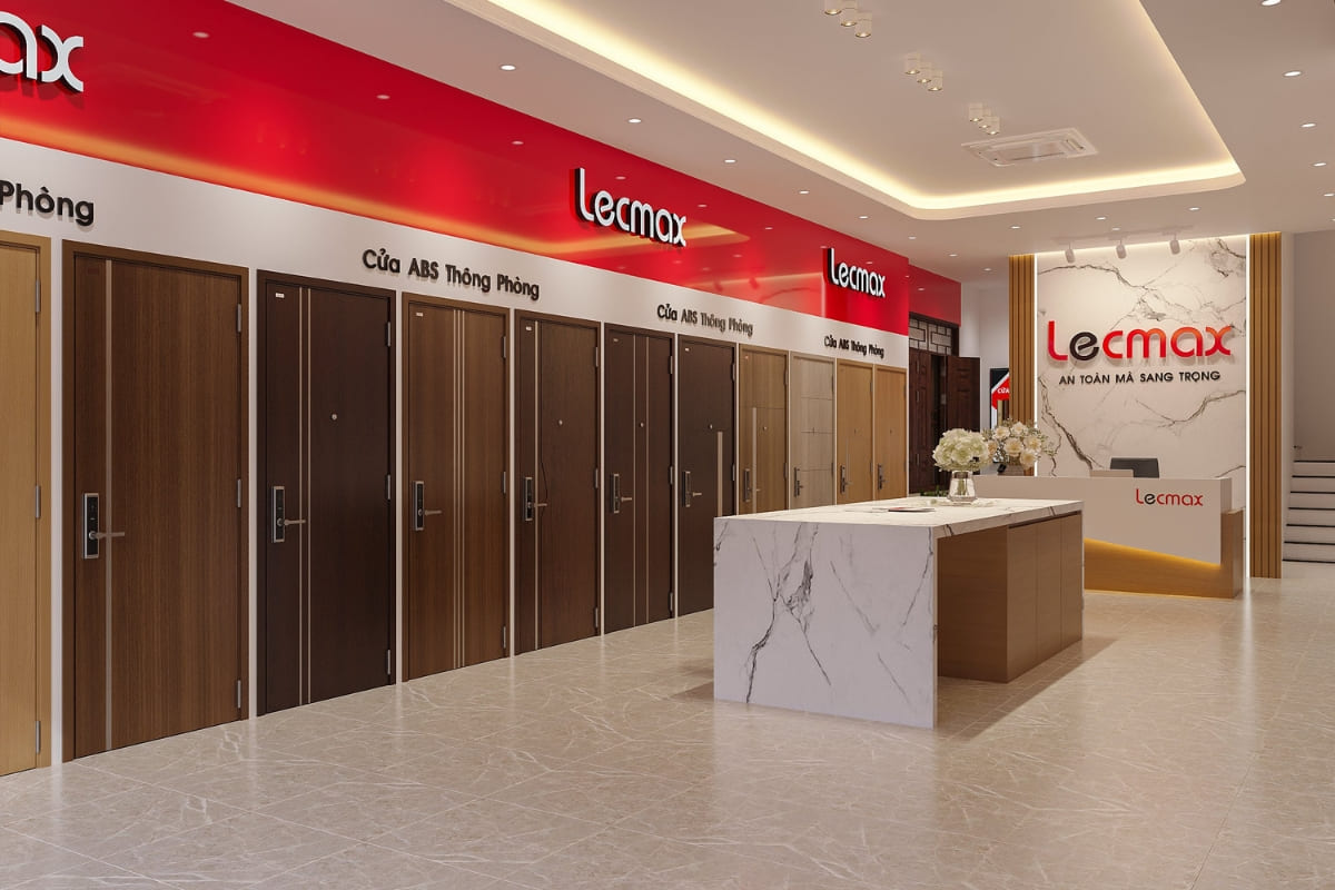Distribution system showroom