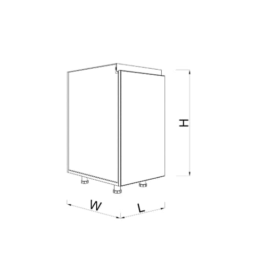DT1K spice cutting board cabinet