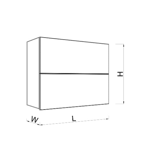 Tủ giá bát cố định BC2N
